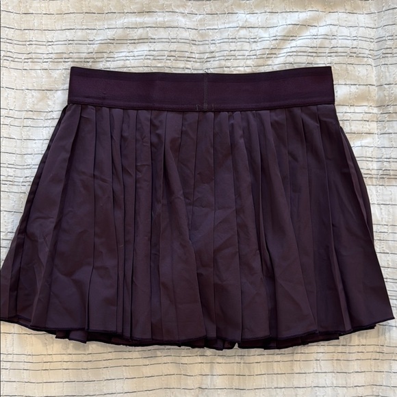 Nike Women's Pleated Skirt - Dark Purple - Picture 3 of 4